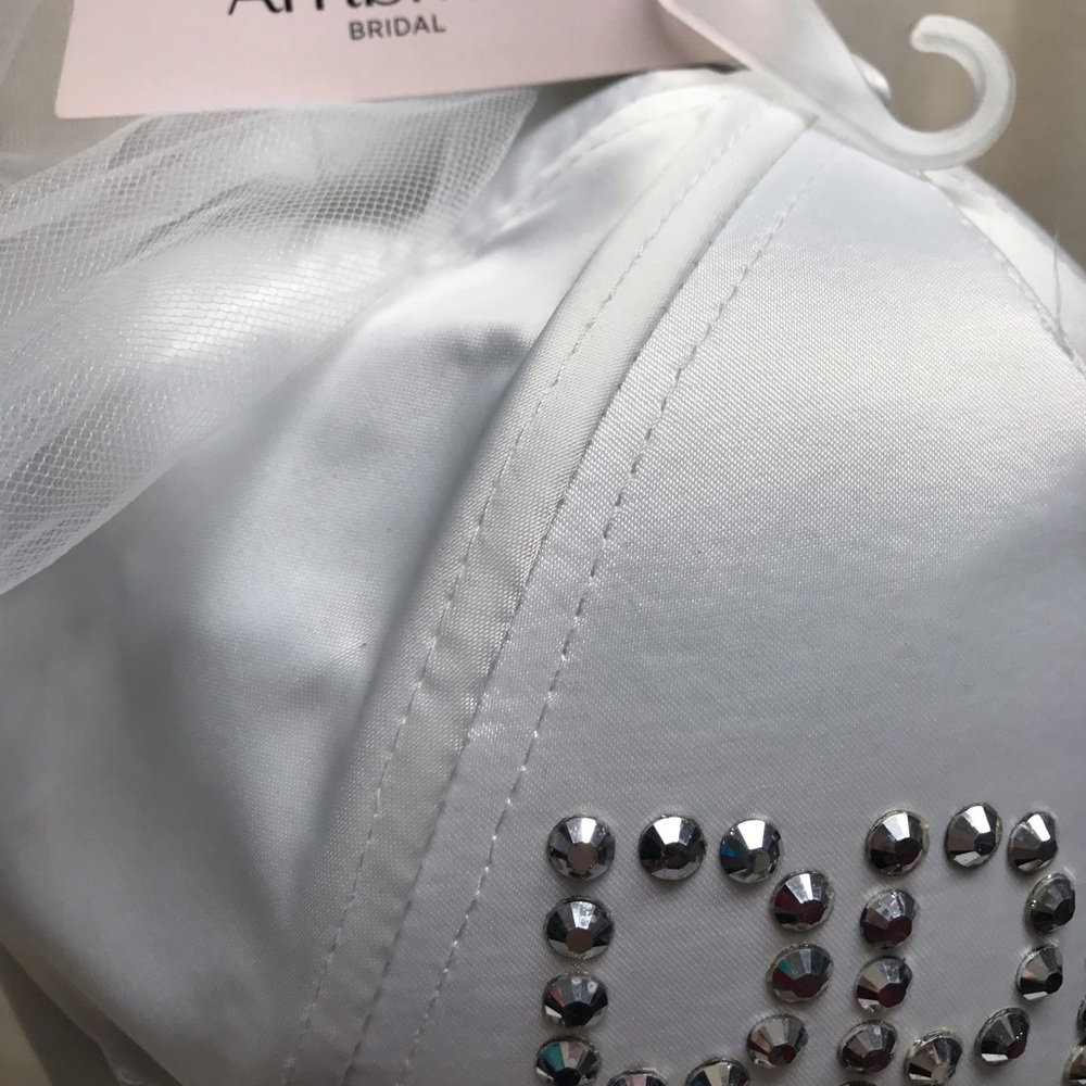 BRIDE CAP-ambrille- poly./spandex/nylon - Picture 4 of 6